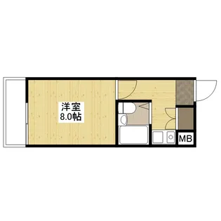 NEPHEL榎町(旧第7片山ビル)【7階】の間取り