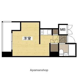 NEPHEL榎町(旧第7片山ビル)【6階】の間取り