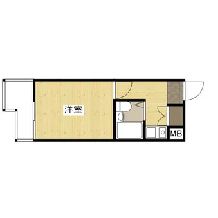 NEPHEL榎町(旧第7片山ビル)【9階】の間取り