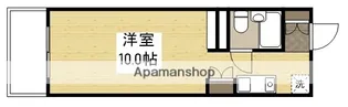 ロイヤル比治山【9階】の間取り
