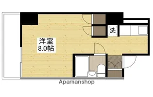 ロイヤル比治山【5階】の間取り