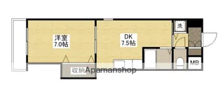 ミッションデルタ【3階】の間取り