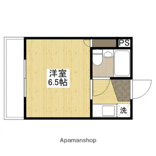 コーポ円満地【302号室】の間取り