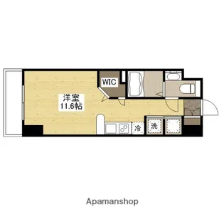 ノースワン庚午【603号室】の間取り