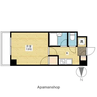ラフォーレ東原Ⅲ【1階】の間取り