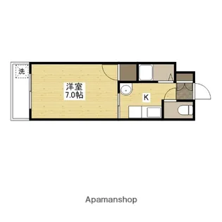 ラ・メゾン峰【3階】の間取り