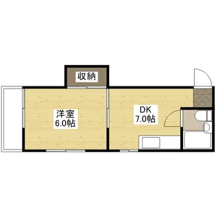 山岡ビル【4階】の間取り