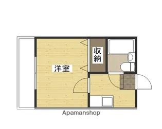 クレアトール鹿籠【2階】の間取り