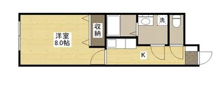 クリーンハイムⅡ【1階】の間取り
