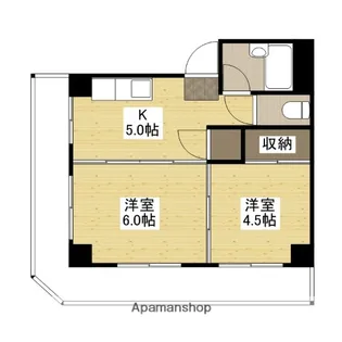 レーベンカワムラ【3階】の間取り