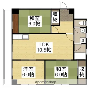中前ビル【2階】の間取り