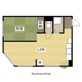 サンライズビル【5階】の間取り