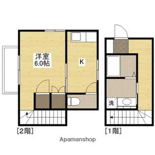 フローレンス3番館【1階】の間取り