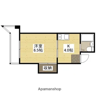 コーポモリタ【402号室】の間取り