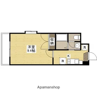 西広島ビレッジ【3階】の間取り