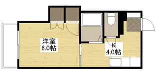 谷川ビル【5階】の間取り