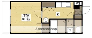サニーコーポ武田Ⅱ【3階】の間取り