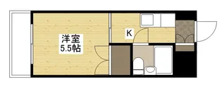 舟入 松尾ビル【4階】の間取り