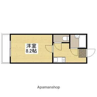 T−FOREST可部Ⅰ(旧 トラスト1)【2階】の間取り