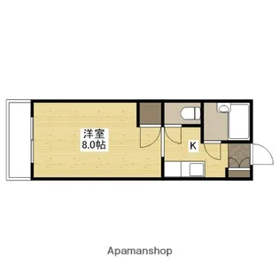 T−FOREST可部Ⅰ(旧 トラスト1)【3階】の間取り