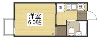 サンライフ三宅【2階】の間取り