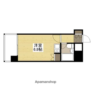 ダイアパレス皆実町【7階】の間取り