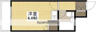 ダイアパレス皆実町【9階】の間取り