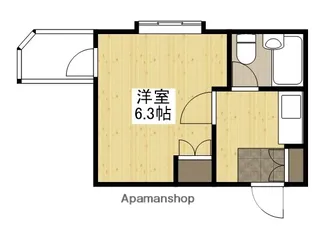 AXAリバーサイド新庄【2階】の間取り