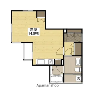 パインヒルズ東白島【7階】の間取り