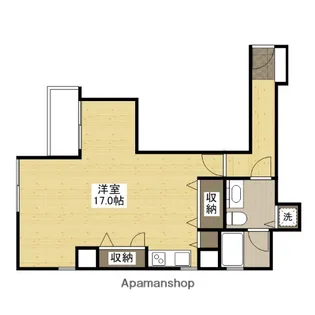 パインヒルズ東白島【5階】の間取り