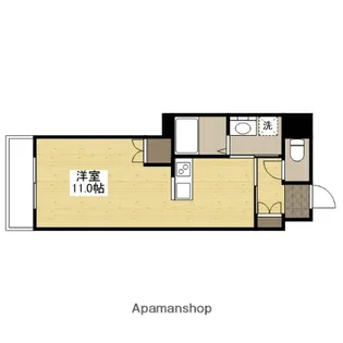 第2倉本ビル【6階】の間取り