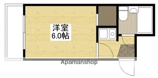 出汐コーポ【3階】の間取り