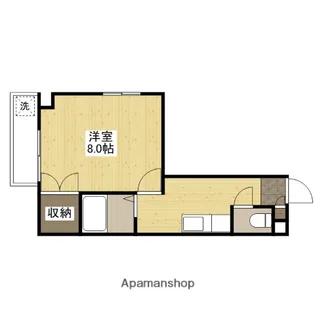 カーサ岡村【3階】の間取り