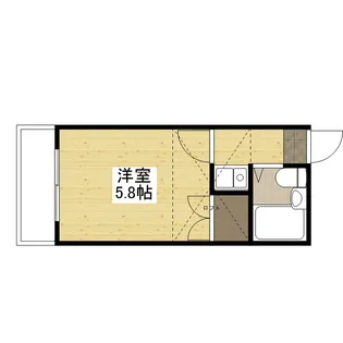 アヴェニュー佐方【1階】の間取り