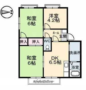 広島県廿日市市宮内【アパート】の間取り