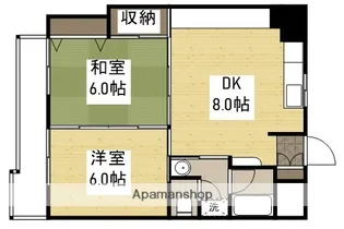 ヴィラプランタン【10階】の間取り