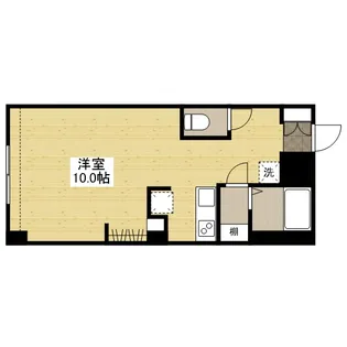 鷹野橋マンション【9階】の間取り