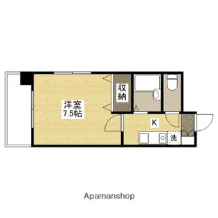 ソシア舟入【2階】の間取り