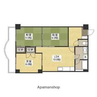 メゾンリュミエール【2階】の間取り