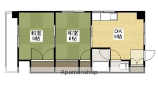 真砂ビル【6階】の間取り