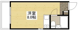 第3寺前ビル【4階】の間取り
