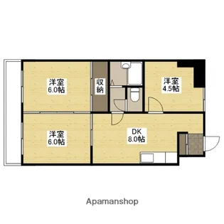 マサモト本社ビル【4階】の間取り