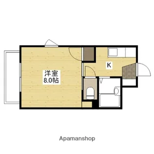 GREENCOURT【3階】の間取り