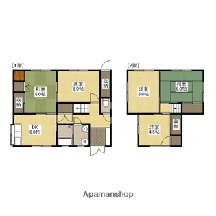 広島県広島市西区井口台2丁目【一戸建】の間取り