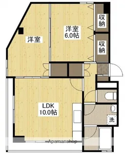 ホクトビル【3階】の間取り