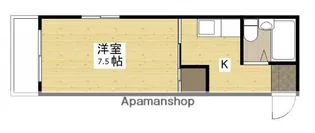 パレグレース和田【3階】の間取り