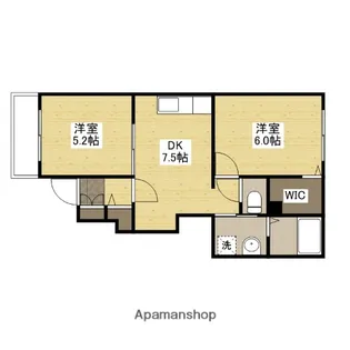 コフレドールⅡ番館【1階】の間取り
