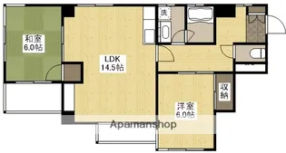 ロイヤル石田A棟【2階】の間取り