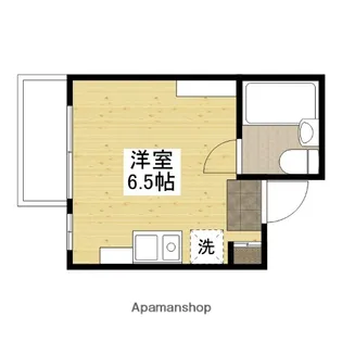 CALM西原【4階】の間取り