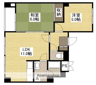 HKビル【5階】の間取り